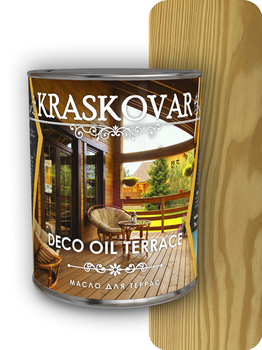 картинка Масло для террас Kraskovar Deco Oil Terrace от магазина Kraskovar