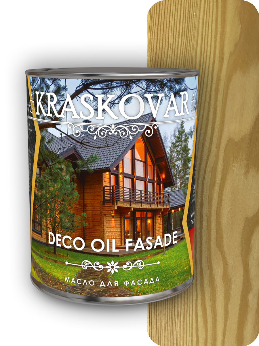 картинка Масло для фасада Kraskovar Deco Oil Fasade от магазина Kraskovar